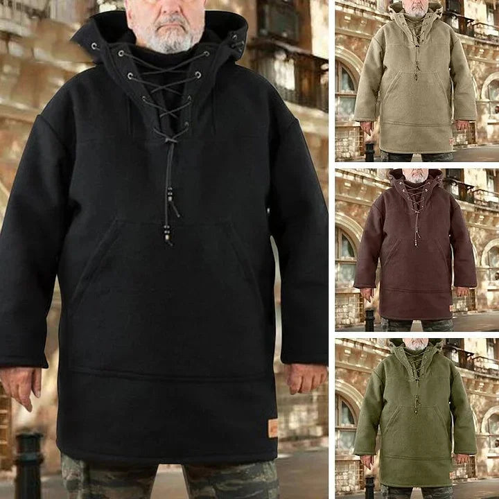 Premium Wool Anorak Jacket - Ultimate Warmth & Durability for Outdoor Enthusiasts