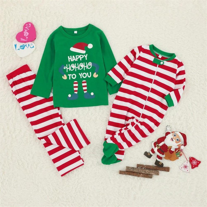 This Family is An Elf Family Plaid Christmas Matching Pajamas Set