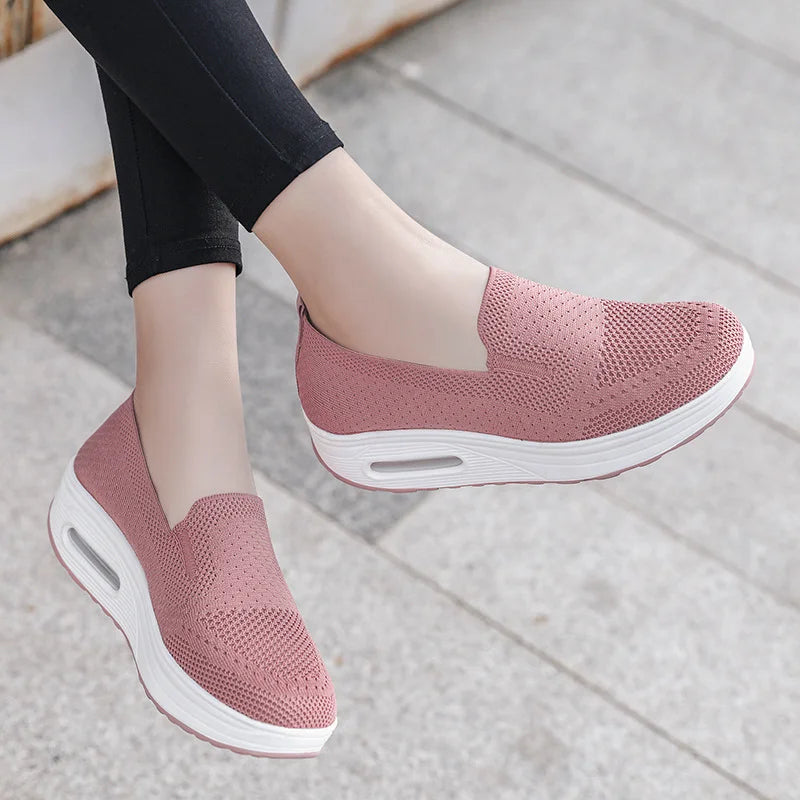 Zapatillas ortopédicas transpirables para mujer Sleek Comfort 