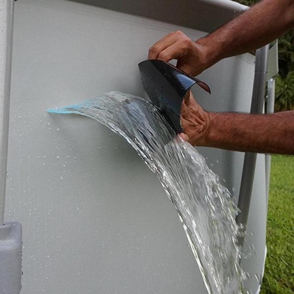 2 stuks sterke zelfklevende waterdichte stoplekken PVC-reparatietape