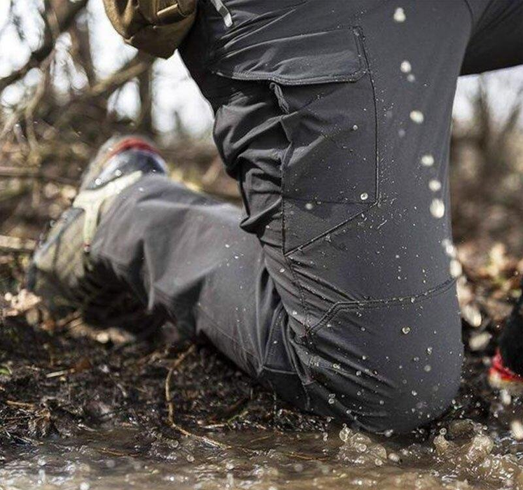 Rugged Outdoor Tactical Waterproof Pants - Multi-Pocket, Ripstop, Quick Dry Design for Adventure Enthusiasts