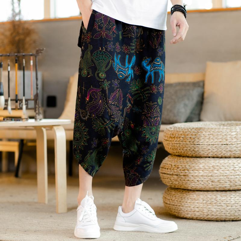 Printed Summer Pants