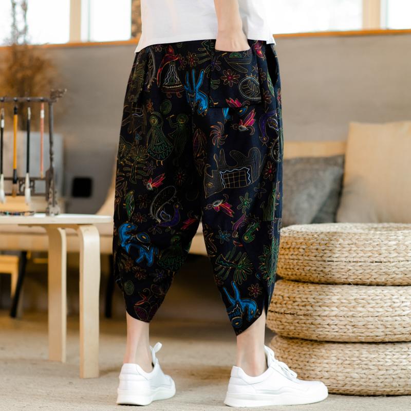 Printed Summer Pants