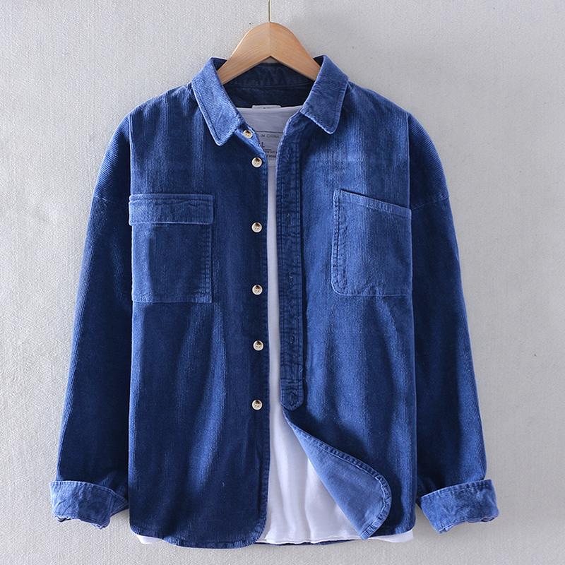 Double Pocket Corduroy Shirt
