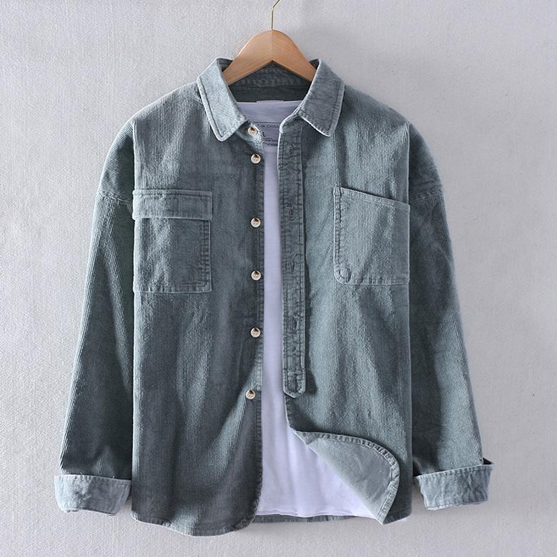 Double Pocket Corduroy Shirt