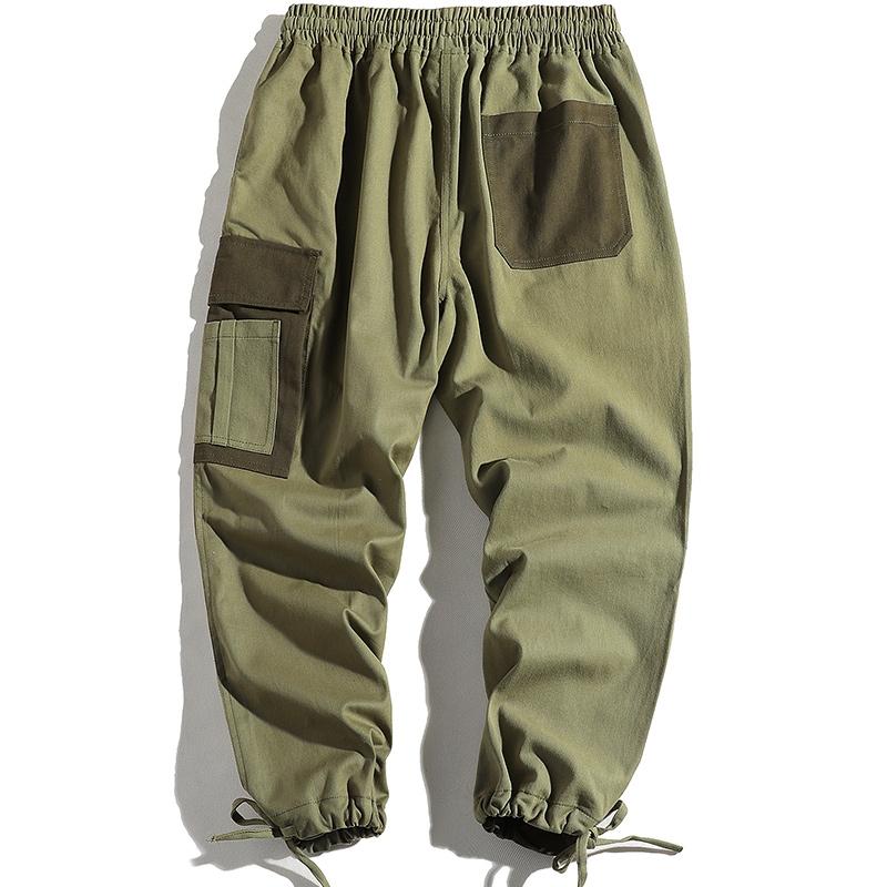 Drawstring Cargo Joggers