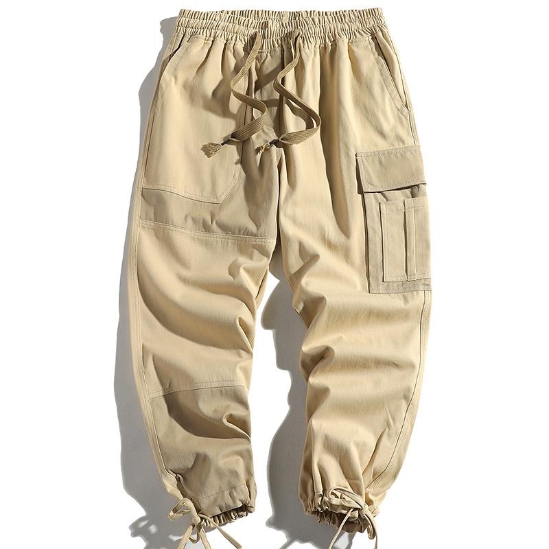 Drawstring Cargo Joggers
