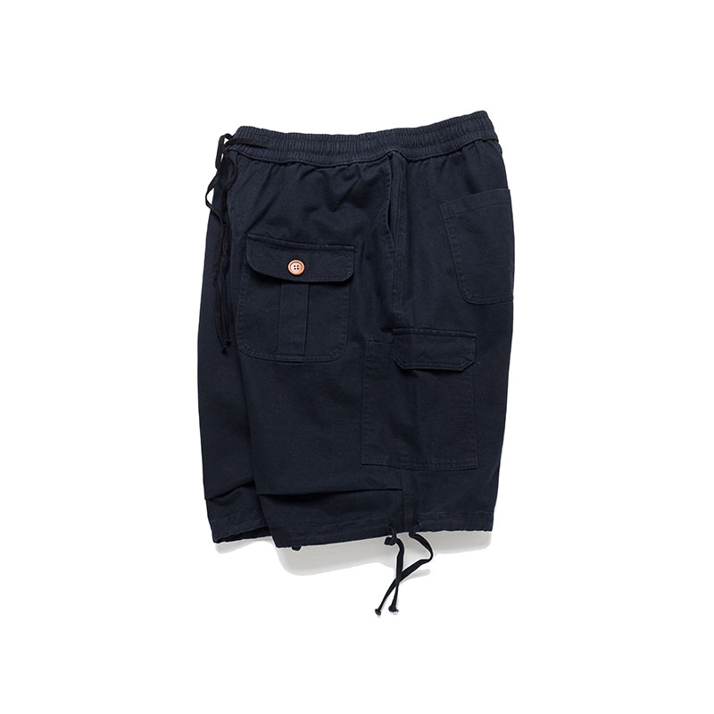 Solid Summer Cargo Shorts