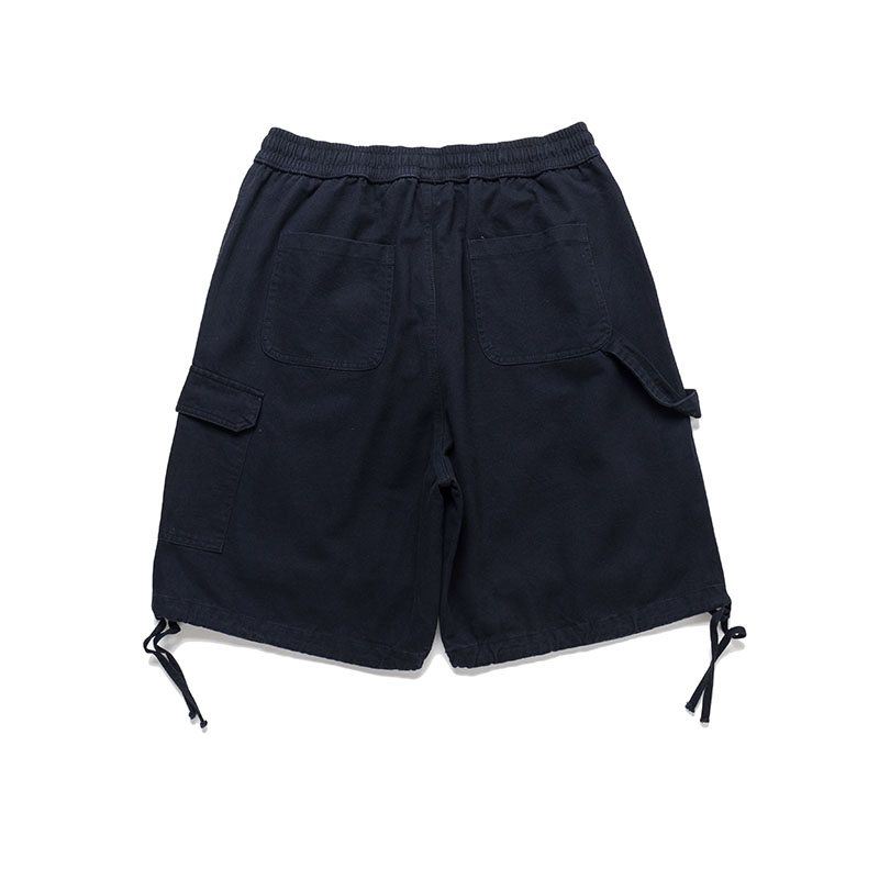Solid Summer Cargo Shorts