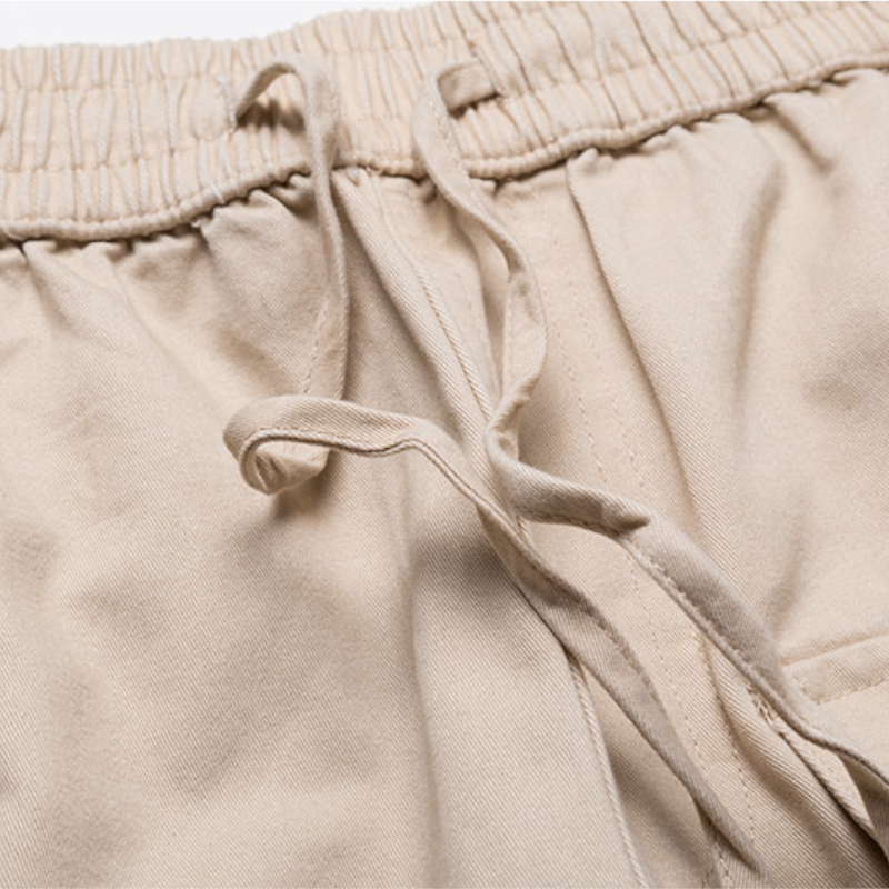 Solid Summer Cargo Shorts