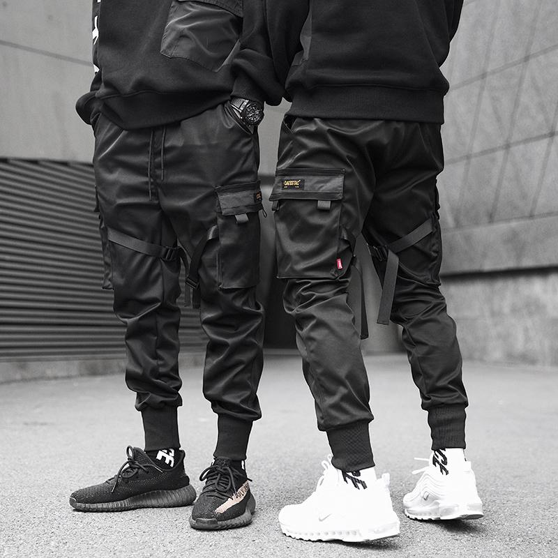 Slate Black Slim-Fit Joggers