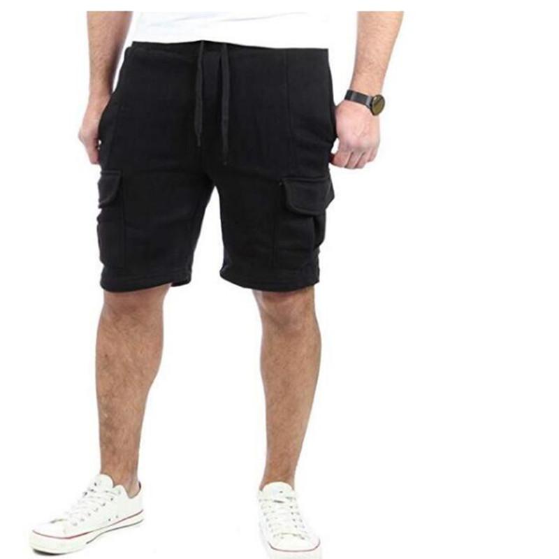 Casual fit short met trekkoord