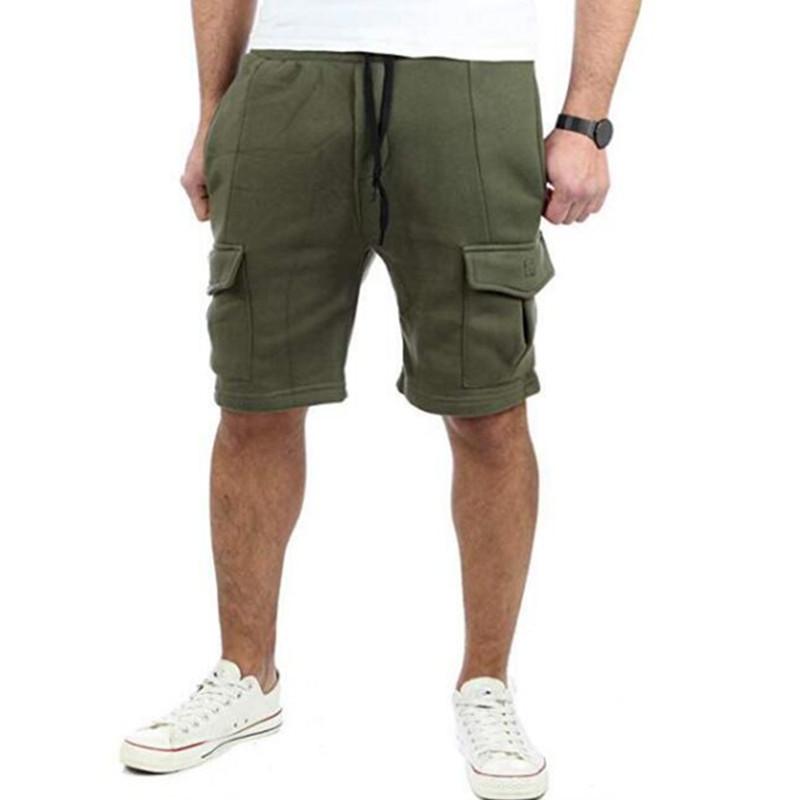 Casual fit short met trekkoord
