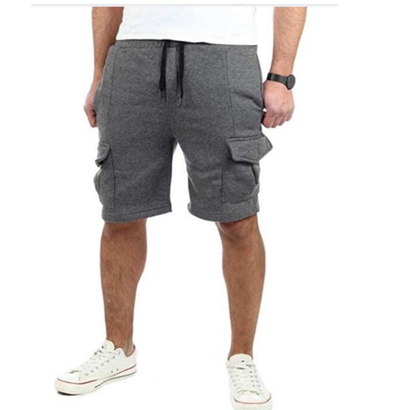 Casual fit short met trekkoord