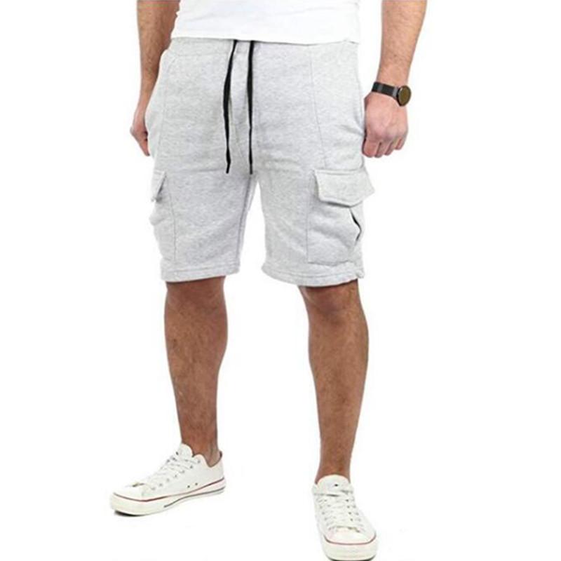 Casual fit short met trekkoord
