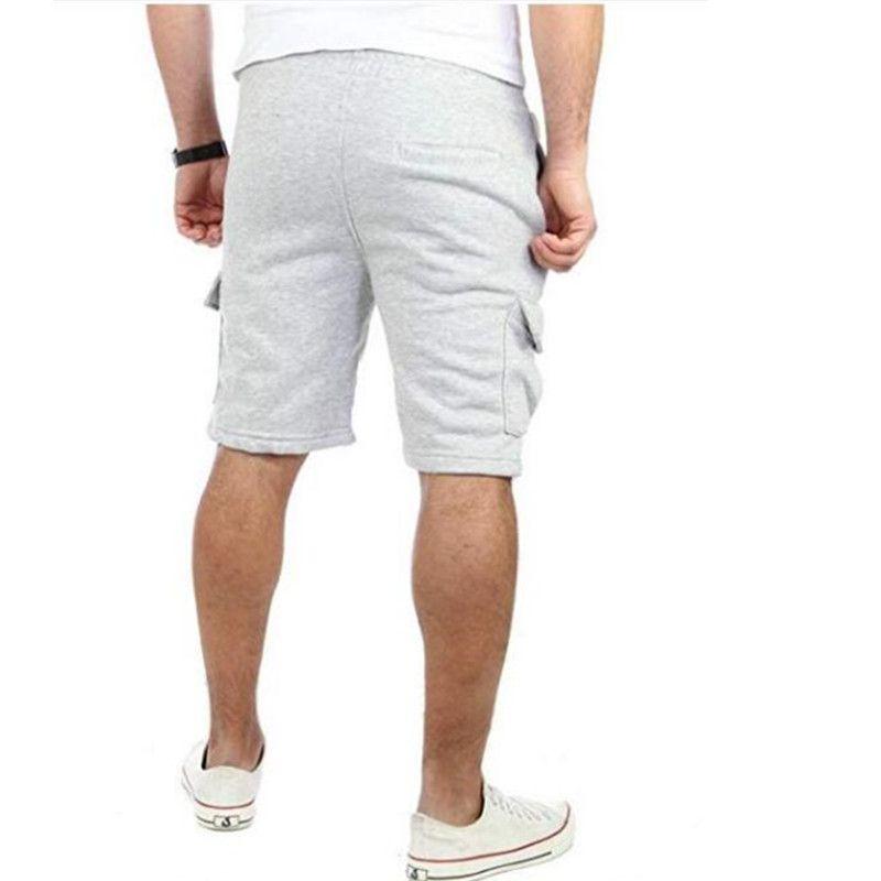 Casual fit short met trekkoord
