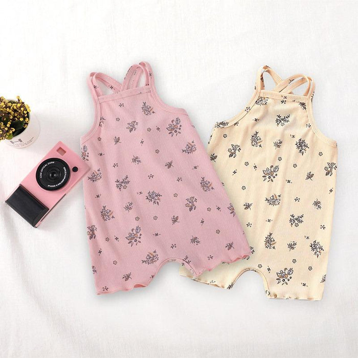 Sling Floral Printed Dress for Baby Girl