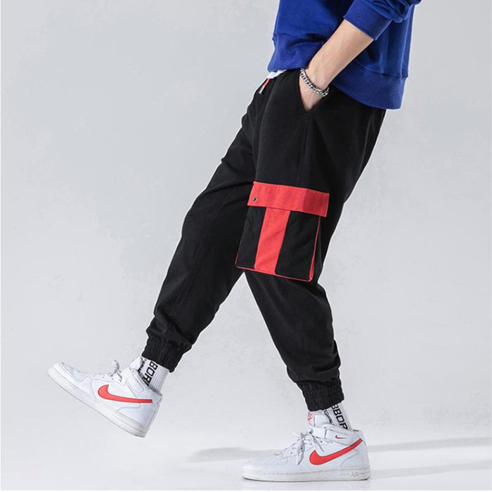 Casual Tapered Drawstring Joggers