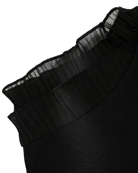 Belted Jumpsuit with Flutter Sleeves & Pockets