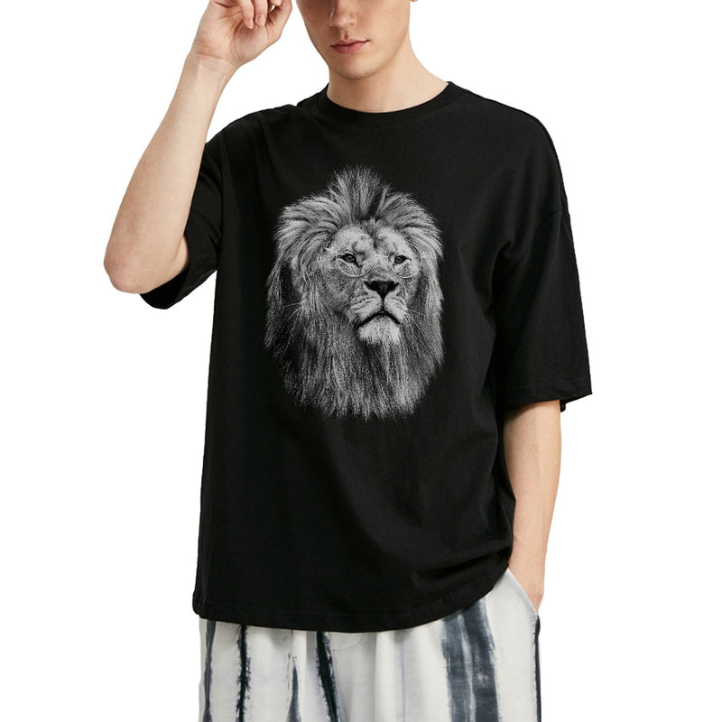 Philosopher Lion V2 Oversized T-Shirt