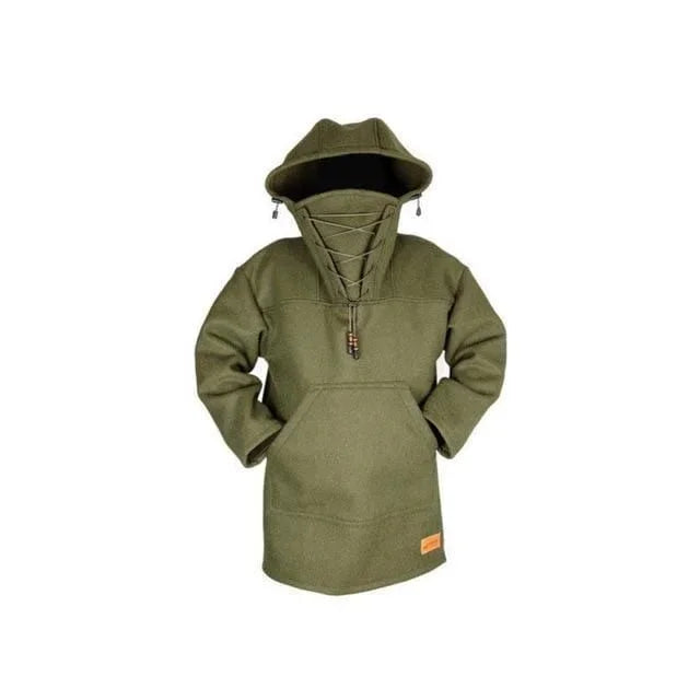 Premium Wool Anorak Jacket - Ultimate Warmth & Durability for Outdoor Enthusiasts