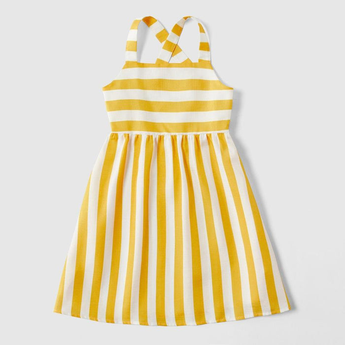 Mommy and Me Striped Tank Dresses