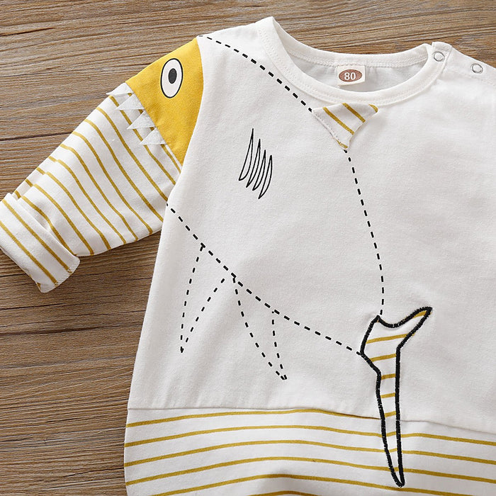 Baby Unisex casual Animal & Whale Jumpsuits