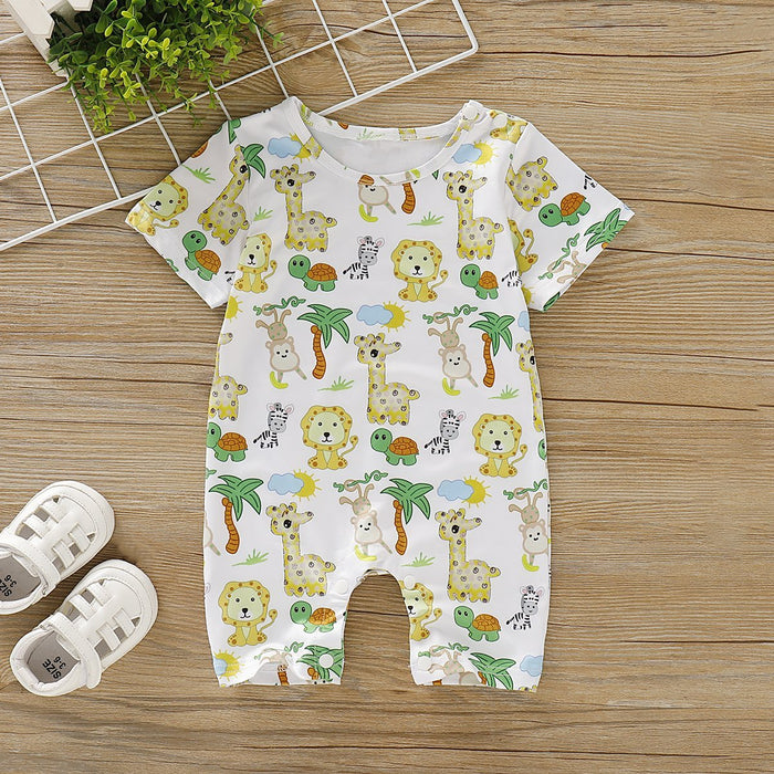 Baby Boy casual Animal & Rompers & Bodysuits