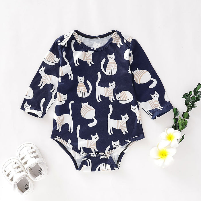 Baby Unisex casual Animal Rompers & Bodysuits