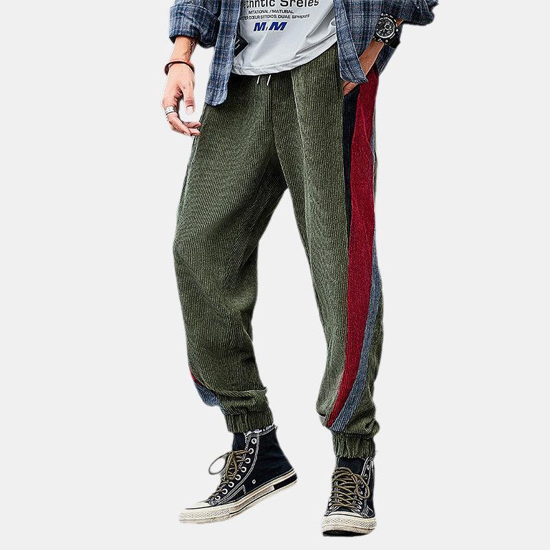 Corduroy flodderige harembroek