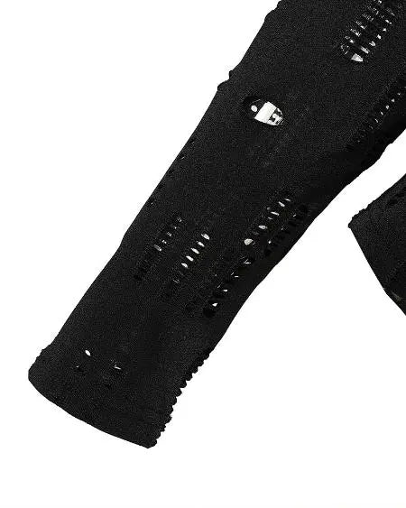 Button Down Shirt with Hollow Design