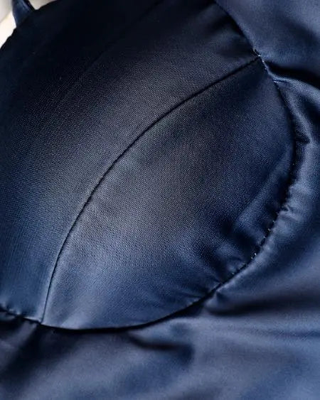 Satin Dress with Ombre Design Ruched Detail & High Split