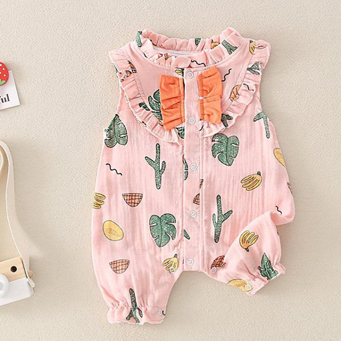 Daily Floral Print Bodysuit for Baby