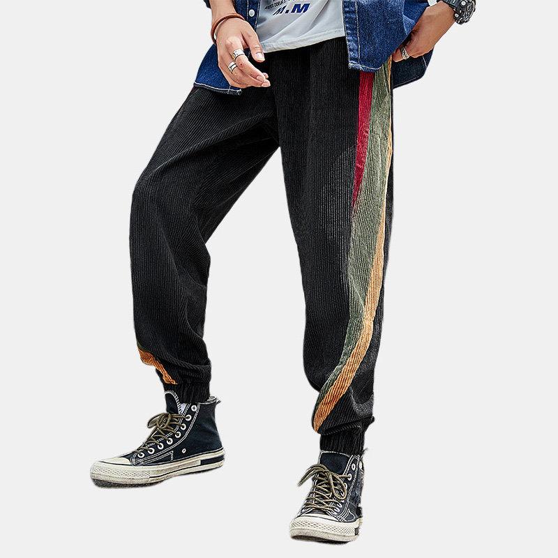 Corduroy flodderige harembroek