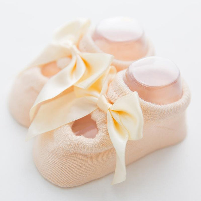 3-pack Pretty 3D Flower Bowknot Socks for Baby Girl