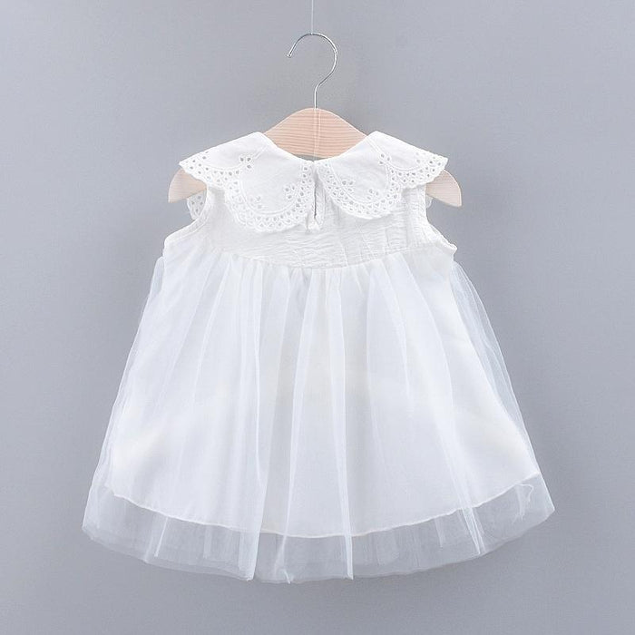 Baby Doll Collar Tulle Dresses