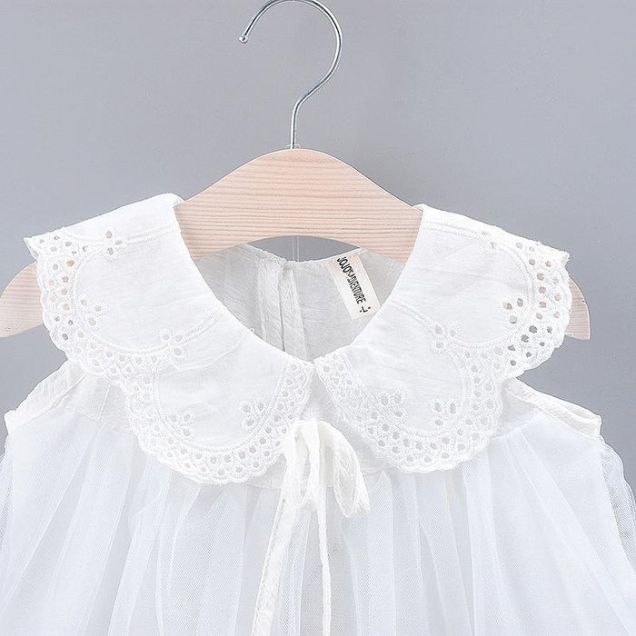 Baby Doll Collar Tulle Dresses