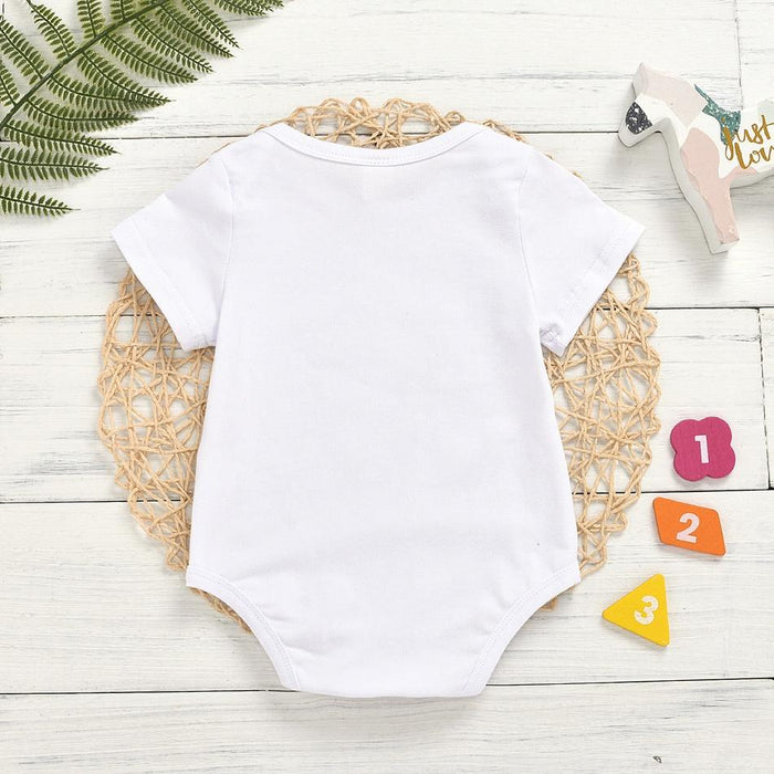 Baby Boy / Girl Letter Print Romper