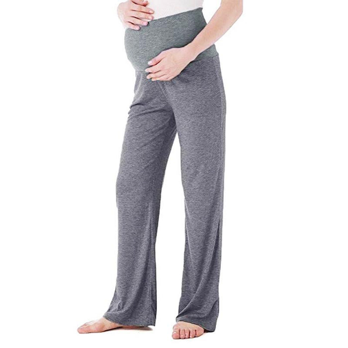 Zwangerschaps-casual Effen casual broek
