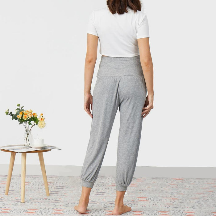 Casual Solid Maternity Pants