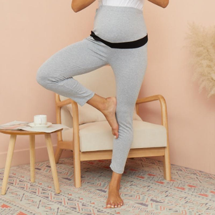 Cozy Solid Maternity Belly Care Leggings