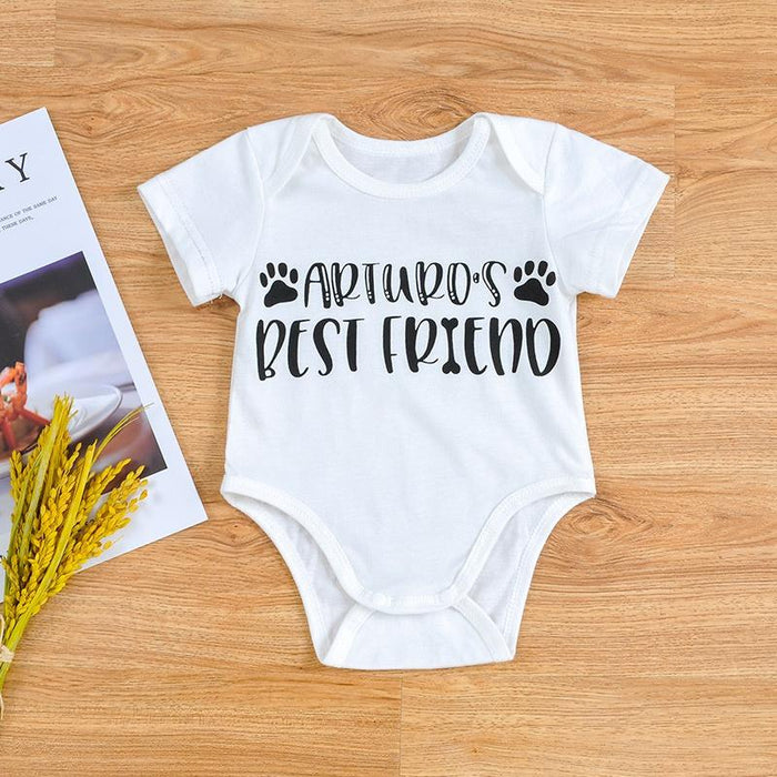 Baby GOOD VIBES ONLY Print Bodysuit