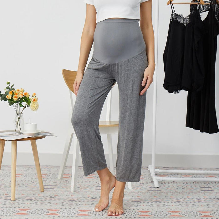 Cozy Solid Maternity Pants