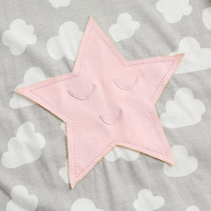 Cute Stars Moon or Cloud Print Bodysuit for Baby