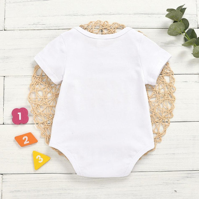 Baby Boy / Girl Letter Print Romper