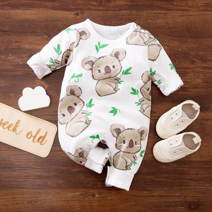 Baby Boy / Girl Koala Print Jumpsuit