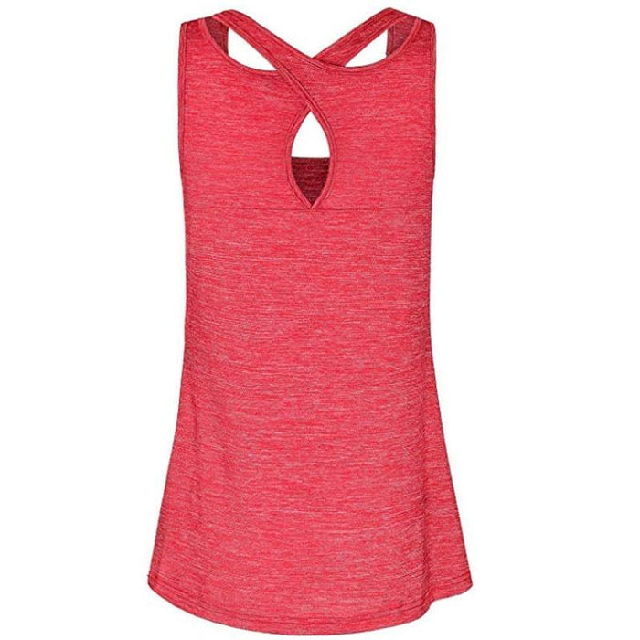 Solid Keyhole Maternity Nursing Tank