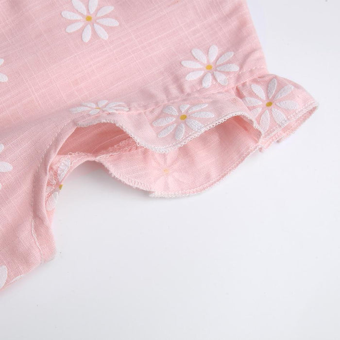 Bebé Daisy Vestidos lisos en toda la prenda