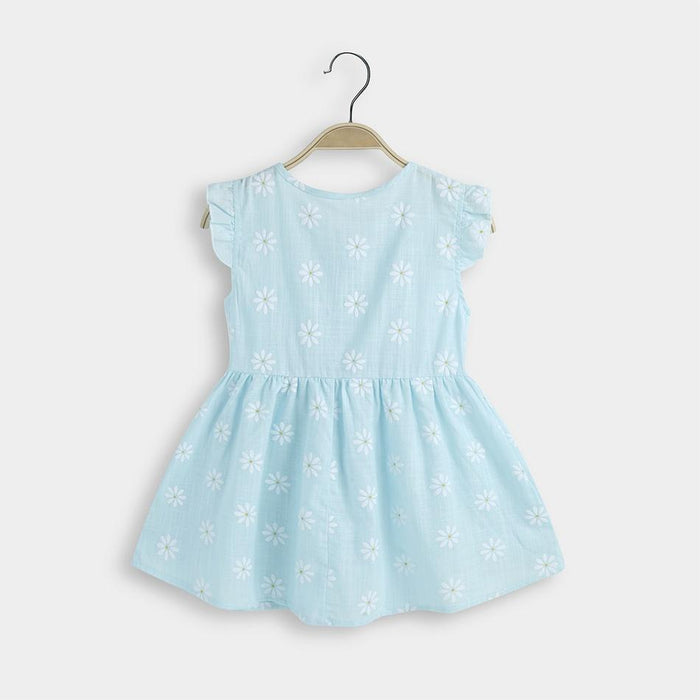 Baby Daisy Allover Solid Dresses