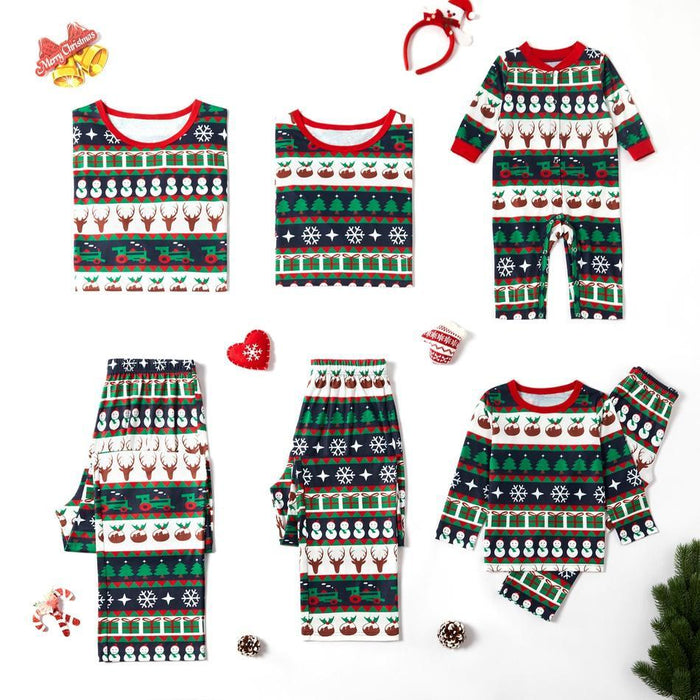 Boho Print Family Matching Pajamas Sets